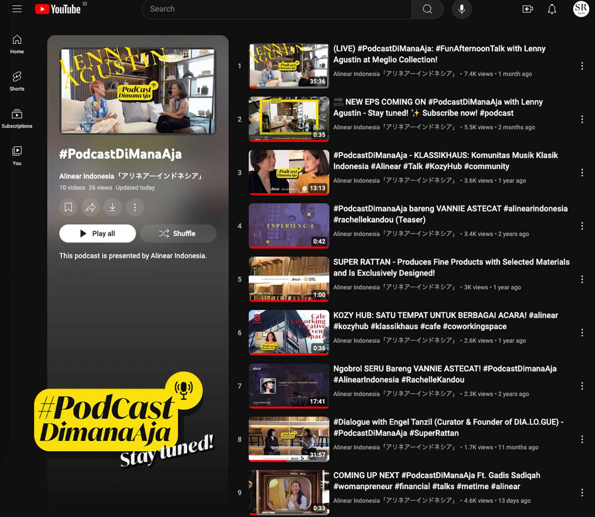 Image of #PodcastDiManaAja - Alinear Indonesia